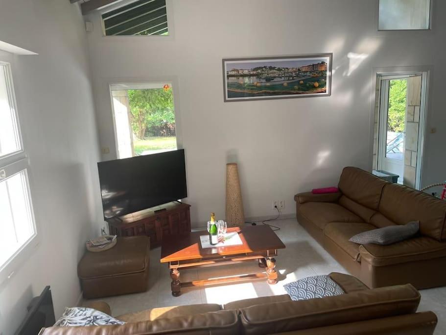 Belle Villa Basque Avec Piscine Et Jardin De 3000M2 Saint-Jean-de-Luz Kültér fotó